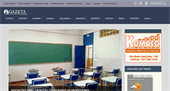 Desktop Screenshot of gazetadecacapava.com.br